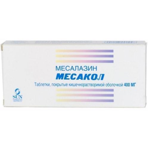 Месакол 400 мг таблетки №50 в місті Одеса : ціни, характеристика. - фото №1 Месакол 400 мг таблетки №50 в місті Одеса : ціни, характеристика.