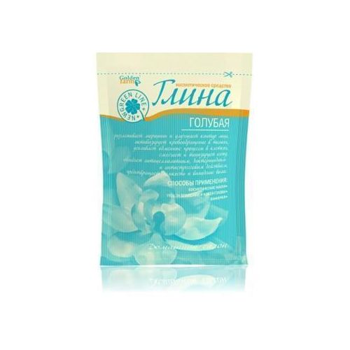 Глина косметическая Голубая Голден Фарм 60 г недорого - фото №1 Глина косметическая Голубая Голден Фарм 60 г недорого