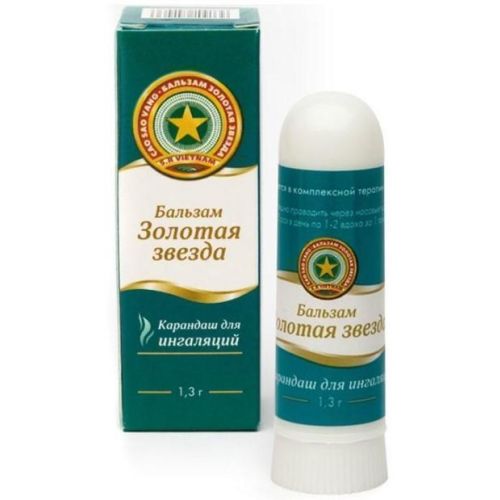 Золота зірка бальзам олівець для інгаляцій 1,3 г в місті Одеса : ціни, характеристика. - фото №1 Золота зірка бальзам олівець для інгаляцій 1,3 г в місті Одеса : ціни, характеристика.