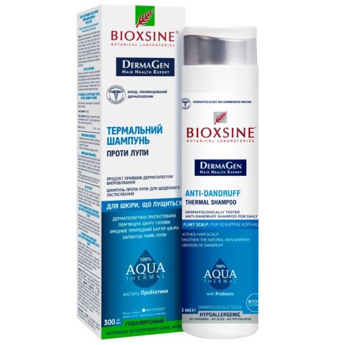 Шампунь Bioxsine Derma Gen Аква Термал против перхоти 300 мл недорого - фото №1 Шампунь Bioxsine Derma Gen Аква Термал против перхоти 300 мл недорого