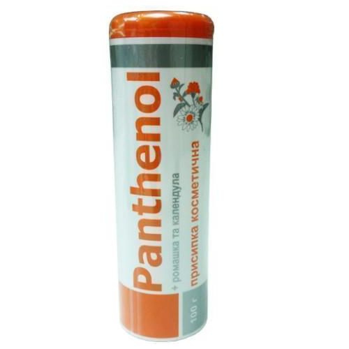 Пантенол присипка з ромашкою і календулою 100 г замовити - фото №1 Пантенол присипка з ромашкою і календулою 100 г замовити