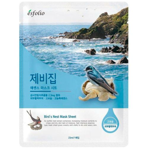 Маска тканинна для обличчя Esfolio Пташине гніздо, 23 мл ціна - фото №1 Маска тканинна для обличчя Esfolio Пташине гніздо, 23 мл ціна