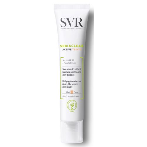 Крем SVR Sebiaclear тональний Активний догляд для жирної комбінованої шкіри 40 мл в аптеці - фото №1 Крем SVR Sebiaclear тональний Активний догляд для жирної комбінованої шкіри 40 мл в аптеці