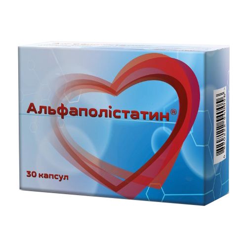 Альфаполістатин 350 мг капсули №30 в інтернет-аптеці - фото №1 Альфаполістатин 350 мг капсули №30 в інтернет-аптеці