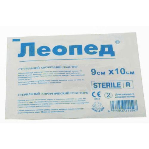 Лейкопластир Леопед прозорий 9 см*10 см №1 ADD - фото №1 Лейкопластир Леопед прозорий 9 см*10 см №1 ADD