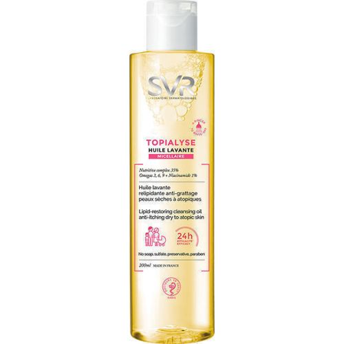 Масло SVR Topialyse мицеллярное очищающее 200 мл в аптеке - фото №1 Масло SVR Topialyse мицеллярное очищающее 200 мл в аптеке