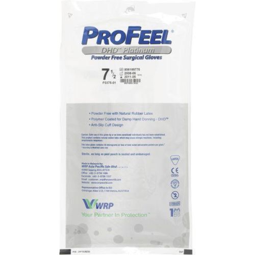 Перчатки Profeel хирургические платинум, стерильные неприпудренные (р.7.0) ADD - фото №1 Перчатки Profeel хирургические платинум, стерильные неприпудренные (р.7.0) ADD