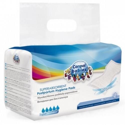 Прокладки Canpol Babies післяпологові швидкопоглинаючі 73/003 10 шт. замовити - фото №1 Прокладки Canpol Babies післяпологові швидкопоглинаючі 73/003 10 шт. замовити