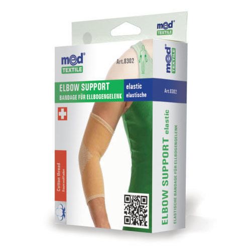 Бандаж Medtextile на локтевой сустав эластичный 8302 (р. L) цена - фото №1 Бандаж Medtextile на локтевой сустав эластичный 8302 (р. L) цена