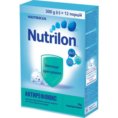 Суміш молочна Nutrilon Антирефлюкс з 0 місяців 300 г в Україні - фото №1 Суміш молочна Nutrilon Антирефлюкс з 0 місяців 300 г в Україні