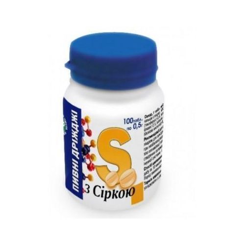 Пивные дрожжи Евро плюс с серой 0,5 г таблетки №100 в городе Одесса : цены, характеристики. - фото №1 Пивные дрожжи Евро плюс с серой 0,5 г таблетки №100 в городе Одесса : цены, характеристики.