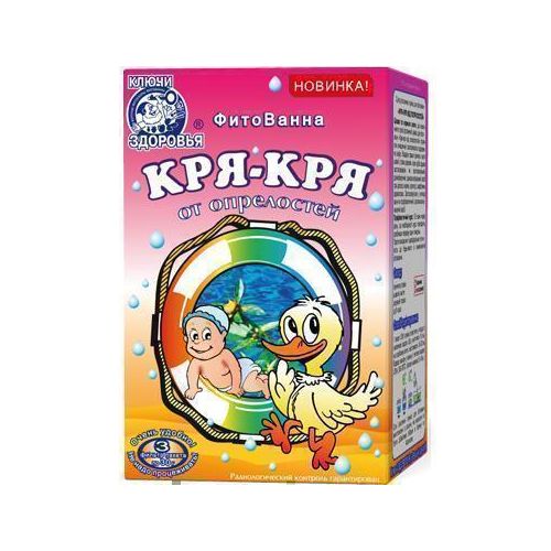 Фитованна Ключи здоровья для детей КРЯ-КРЯ от опрелостей 30 г №3 в аптеке - фото №1 Фитованна Ключи здоровья для детей КРЯ-КРЯ от опрелостей 30 г №3 в аптеке