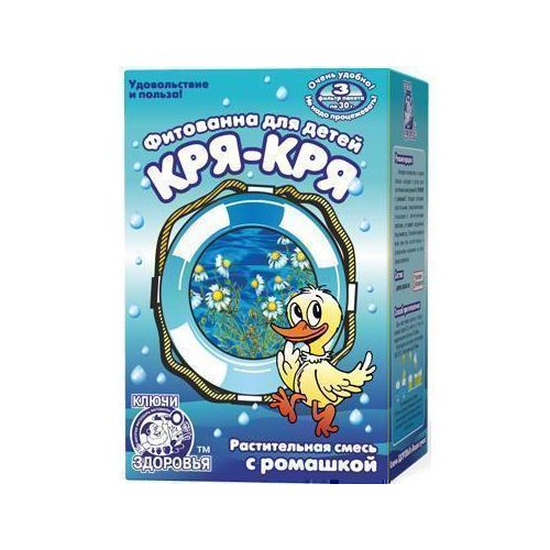 Фитованна Ключи здоровья для детей КРЯ-КРЯ с ромашкой 30 г №3 в аптеке - фото №1 Фитованна Ключи здоровья для детей КРЯ-КРЯ с ромашкой 30 г №3 в аптеке