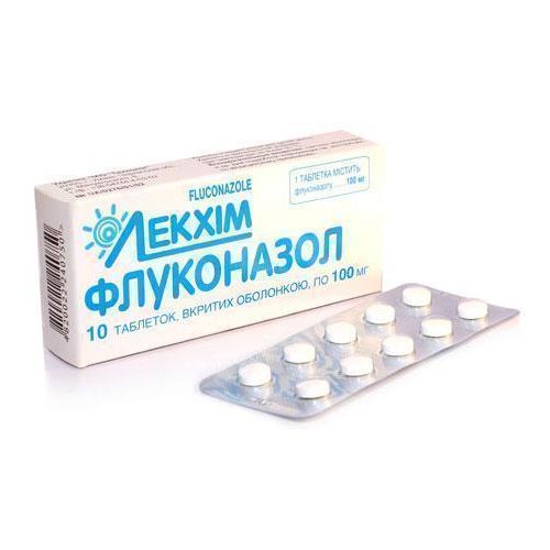Флуконазол 100 мг таблетки №10 в Украине - фото №1 Флуконазол 100 мг таблетки №10 в Украине