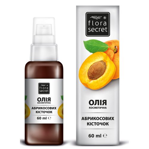 Олія Flora Secret з абрикосових кісточок 60 мл в місті Одеса : ціни, характеристика. - фото №1 Олія Flora Secret з абрикосових кісточок 60 мл в місті Одеса : ціни, характеристика.