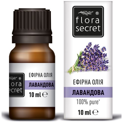 Масло эфирное Flora Secret Лавандовое 10 мл в Украине - фото №1 Масло эфирное Flora Secret Лавандовое 10 мл в Украине