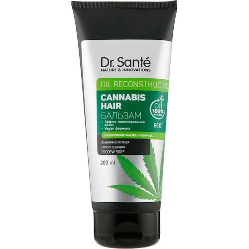 Бальзам для волосся Dr.Sante Cannabis Hair, 200 мл купити - фото №1 Бальзам для волосся Dr.Sante Cannabis Hair, 200 мл купити