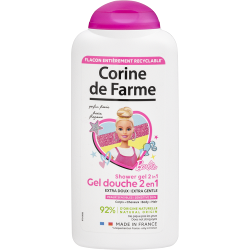 Гель Corine de Farme (Корін де Фарм) для душу 2в1 Барбі серія Disney 300 мл в Дніпрі : ціни, характеристика. - фото №1 Гель Corine de Farme (Корін де Фарм) для душу 2в1 Барбі серія Disney 300 мл в Дніпрі : ціни, характеристика.