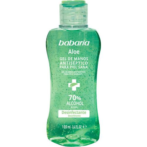 Гель-антисептик Babaria (Бабарія) з Алое та олією Жожоба 100 мл замовити - фото №1 Гель-антисептик Babaria (Бабарія) з Алое та олією Жожоба 100 мл замовити