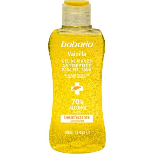 Гель-антисептик Babaria (Бабария) с ванилью и аргановым маслом 100 мл недорого - фото №1 Гель-антисептик Babaria (Бабария) с ванилью и аргановым маслом 100 мл недорого