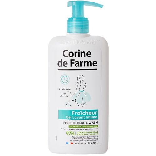 Гель для інтимної гігієни Corine De Farme (Корін Де Фарм) Свіжий алое вера, без сульфатів, 250 мл в Дніпрі : ціни, характеристика. - фото №1 Гель для інтимної гігієни Corine De Farme (Корін Де Фарм) Свіжий алое вера, без сульфатів, 250 мл в Дніпрі : ціни, характеристика.