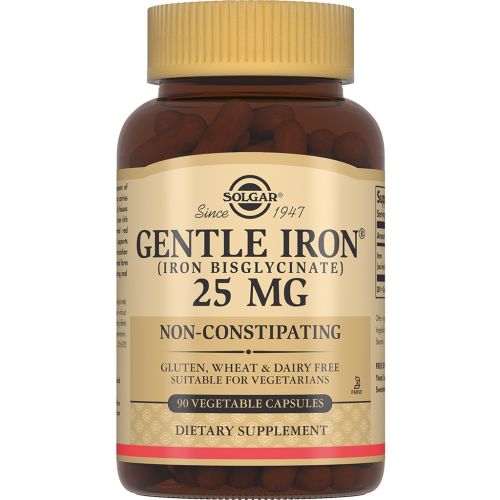 Solgar (Солгар) Gentle iron (Легкоусвояемое железо) капсулы №90 цена - фото №1 Solgar (Солгар) Gentle iron (Легкоусвояемое железо) капсулы №90 цена