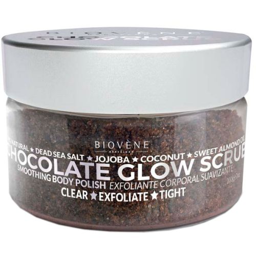 Скраб Biovene (Биовен) для тела смягчающий с солью мертвого моря Шоколад 200 г в аптеке - фото №1 Скраб Biovene (Биовен) для тела смягчающий с солью мертвого моря Шоколад 200 г в аптеке