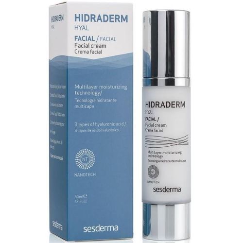 Крем Sesderma Hidraderm Hyal Зволожуючий для всіх типів шкіри 50 мл купити - фото №1 Крем Sesderma Hidraderm Hyal Зволожуючий для всіх типів шкіри 50 мл купити