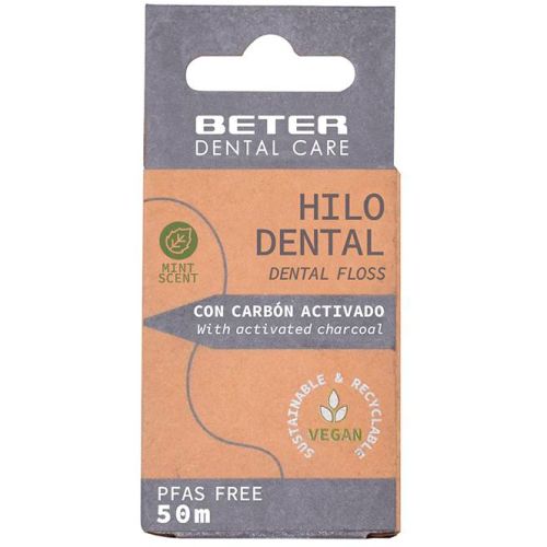 Зубна нитка Beter (Бетер) з активованим вугіллям ADD - фото №1 Зубна нитка Beter (Бетер) з активованим вугіллям ADD