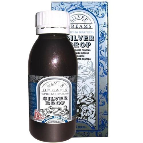 Коллоидное серебро Серебряная капля 10 ppm, 115мл в аптеке - фото №1 Коллоидное серебро Серебряная капля 10 ppm, 115мл в аптеке