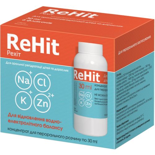 Рехит (ReHit) концентрат по 30 мл флакон №6 ADD - фото №1 Рехит (ReHit) концентрат по 30 мл флакон №6 ADD