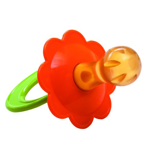 Соска-пустушка Київгума Flowers of life Ромашка 2-АК латексна кругла №1 в аптеці - фото №1 Соска-пустушка Київгума Flowers of life Ромашка 2-АК латексна кругла №1 в аптеці