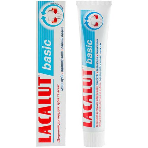 Зубна паста Lacalut (Лакалут) Базік 75 мл в місті Харків : ціни, характеристика. - фото №1 Зубна паста Lacalut (Лакалут) Базік 75 мл в місті Харків : ціни, характеристика.