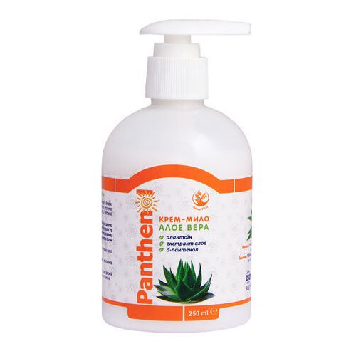 Крем-мыло детское Пантенол с алоэ, 250 мл в интернет-аптеке - фото №1 Крем-мыло детское Пантенол с алоэ, 250 мл в интернет-аптеке