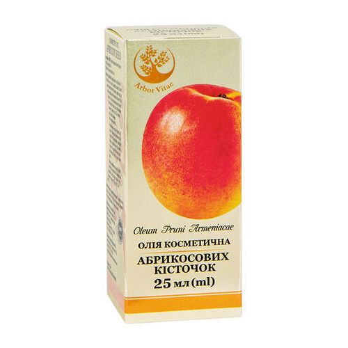 Масло косметическое Абрикосовых косточек 25 мл цена - фото №1 Масло косметическое Абрикосовых косточек 25 мл цена