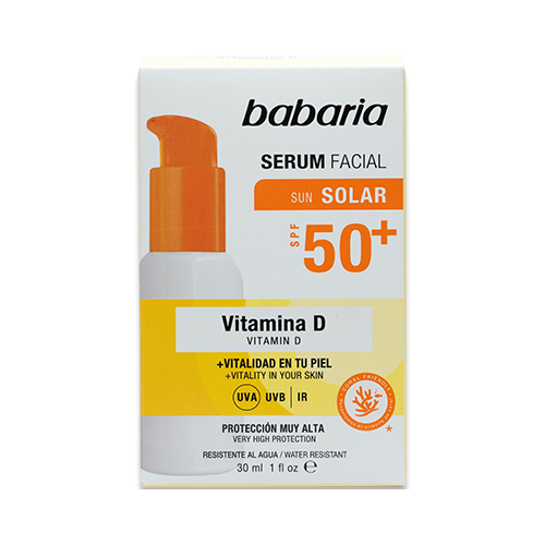 Сыворотка Babaria (Бабария) солнцезащитная для лица витамин D SPF50 30 мл фото - фото №1 Сыворотка Babaria (Бабария) солнцезащитная для лица витамин D SPF50 30 мл фото
