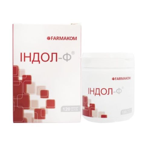 Индол-Ф 0.4 г капсулы №120 недорого - фото №1 Индол-Ф 0.4 г капсулы №120 недорого