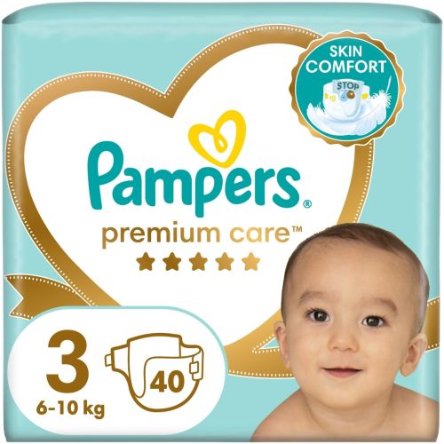 Підгузки Pampers Premium Care Розмір 3 (Midi), 6-10 кг, 40 шт. в місті Запоріжжя : ціни, характеристика. - фото №1 Підгузки Pampers Premium Care Розмір 3 (Midi), 6-10 кг, 40 шт. в місті Запоріжжя : ціни, характеристика.