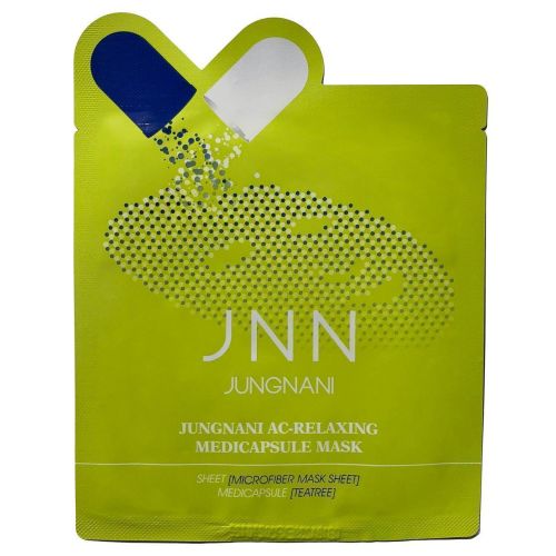 Маска тканевая Jungnani Чайное дерево успокаивающая для жирной кожи лица 23 мл заказать - фото №1 Маска тканевая Jungnani Чайное дерево успокаивающая для жирной кожи лица 23 мл заказать