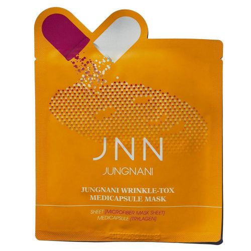 Маска тканинна Jungnani з Трілагеном розгладжує зморшки, підтягує шкіру обличчя 23 мл в аптеці - фото №1 Маска тканинна Jungnani з Трілагеном розгладжує зморшки, підтягує шкіру обличчя 23 мл в аптеці