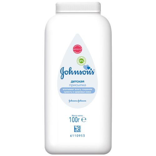 Присыпка детская Johnsons 100 г в Украине - фото №1 Присыпка детская Johnsons 100 г в Украине
