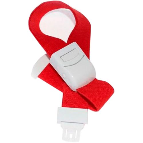 Жгут венозный трикотажный для забора крови с пластиковым карабином ADD - фото №1 Жгут венозный трикотажный для забора крови с пластиковым карабином ADD