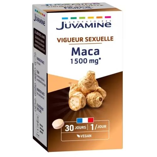 Juvamine (Жувамін) Мака 1500 мг Сексуальна життєздатність таблетки №30 в місті Одеса : ціни, характеристика. - фото №1 Juvamine (Жувамін) Мака 1500 мг Сексуальна життєздатність таблетки №30 в місті Одеса : ціни, характеристика.