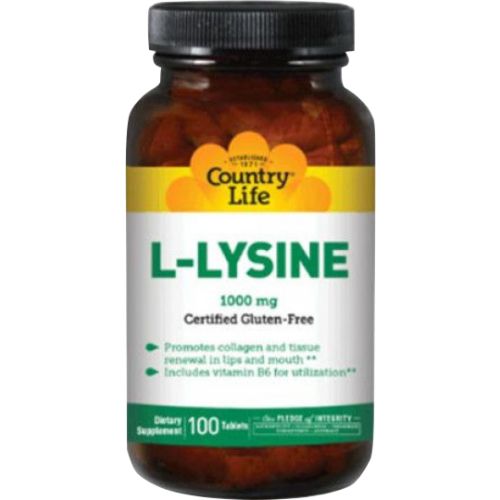 Вітаміни Country Life L-лизін 1000 мг таблетки №100 в місті Одеса : ціни, характеристика. - фото №1 Вітаміни Country Life L-лизін 1000 мг таблетки №100 в місті Одеса : ціни, характеристика.