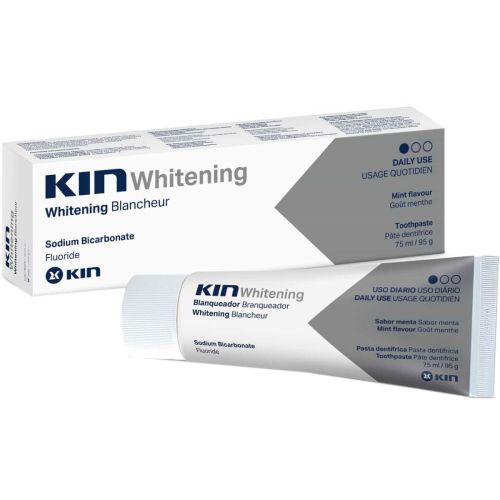 Зубна паста Кін (Kin) Whitening відбілююча 75 мл фото - фото №1 Зубна паста Кін (Kin) Whitening відбілююча 75 мл фото