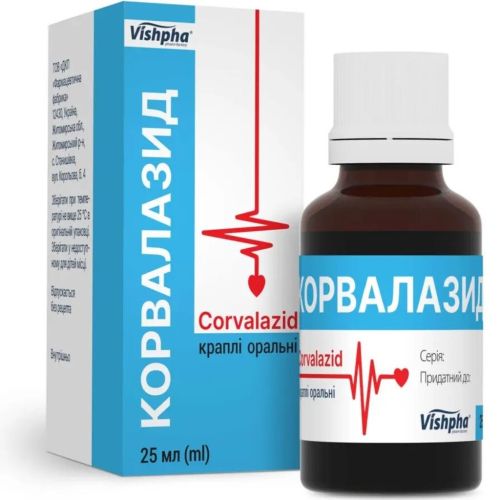Корвалазид краплі оральні 25 мл в місті Одеса : ціни, характеристика. - фото №1 Корвалазид краплі оральні 25 мл в місті Одеса : ціни, характеристика.