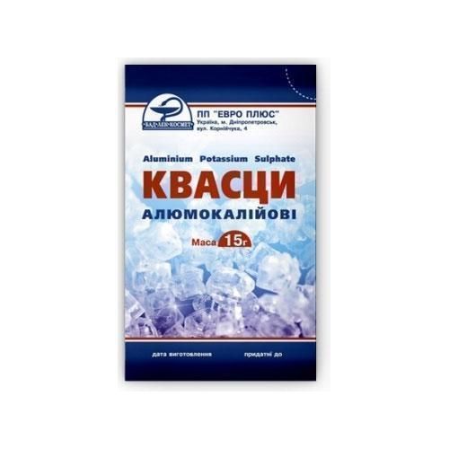 Квасци алюмокалійові 15 г (порошок) в місті Одеса : ціни, характеристика. - фото №1 Квасци алюмокалійові 15 г (порошок) в місті Одеса : ціни, характеристика.