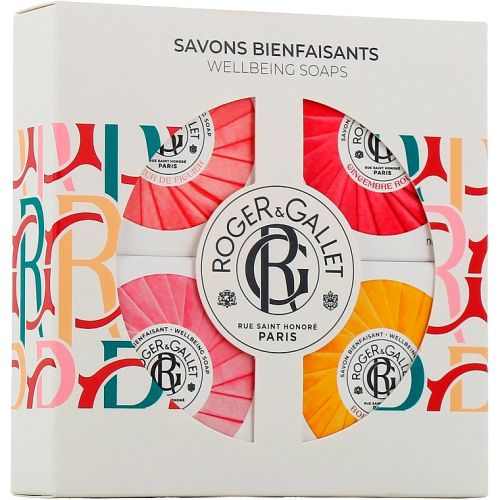 Набір Roger&Gallet (Роже&Галье) Асорті мила, 4х50 г недорого - фото №1 Набір Roger&Gallet (Роже&Галье) Асорті мила, 4х50 г недорого