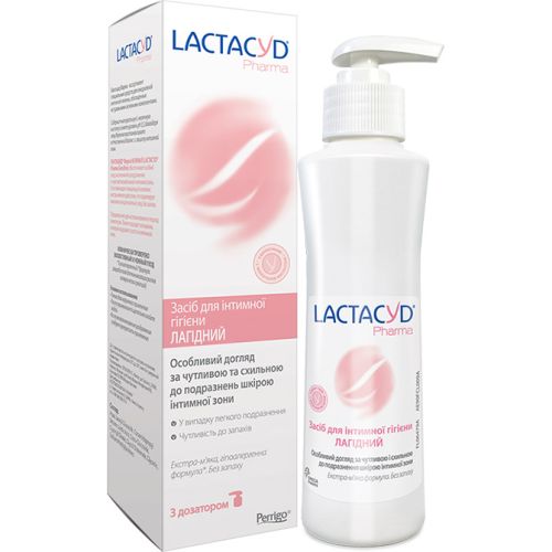 Средство для интимной гигиены Лактацид (Lactacyd) Нежный с дозатором 250 мл недорого - фото №1 Средство для интимной гигиены Лактацид (Lactacyd) Нежный с дозатором 250 мл недорого