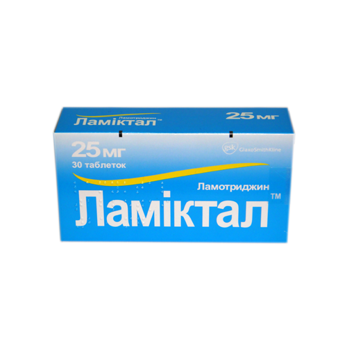 Ламіктал 25 мг таблетки №30 в місті Одеса : ціни, характеристика. - фото №1 Ламіктал 25 мг таблетки №30 в місті Одеса : ціни, характеристика.